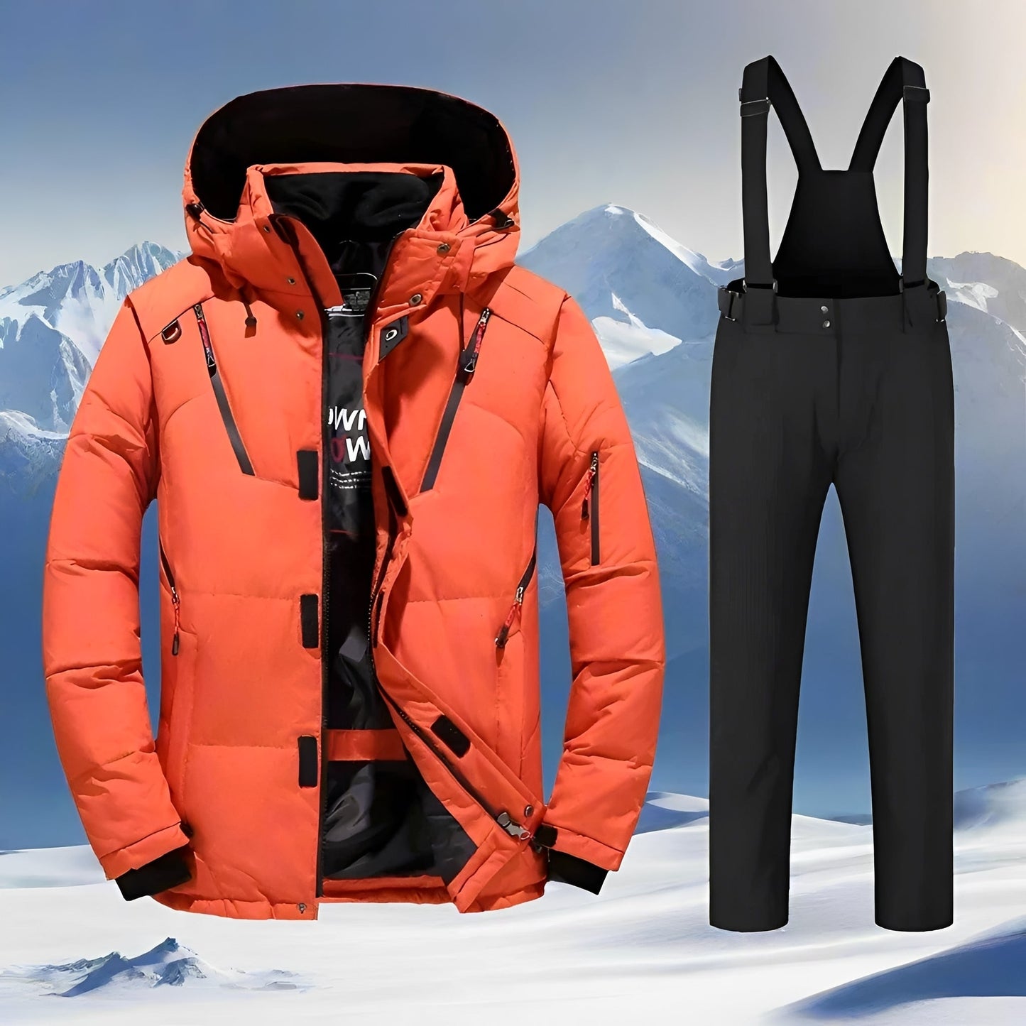 Cameron - Warm ski suit for men
