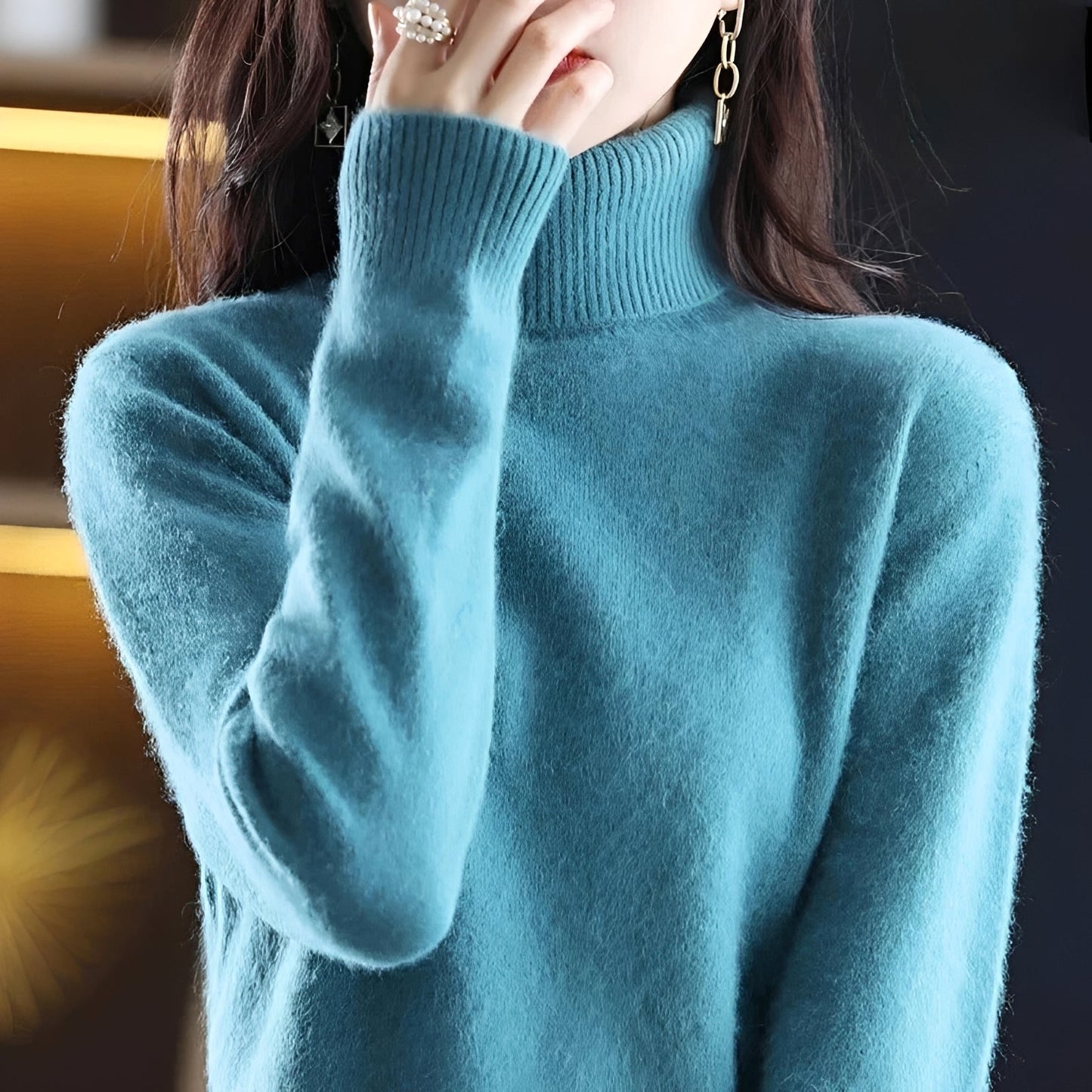 Letizia - Elegant turtleneck sweater