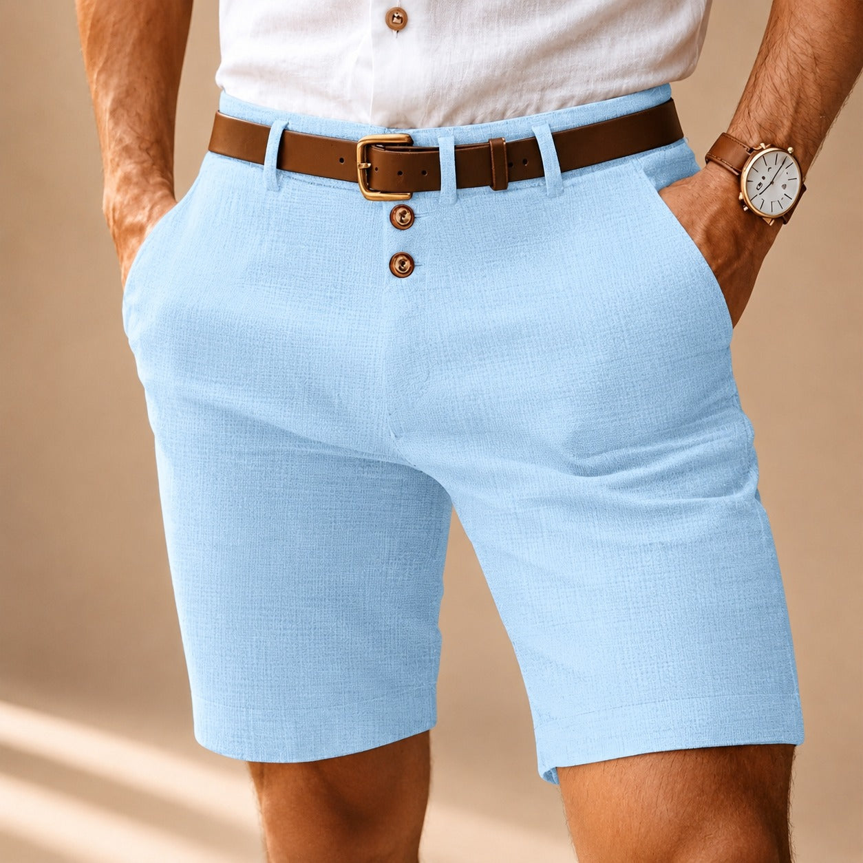Herbie - Relaxed Shorts with Buttons