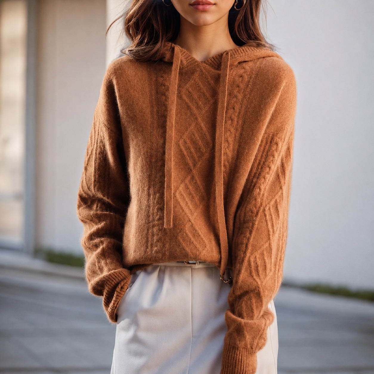 Erica - Stylish Loose Pullover Hoodie