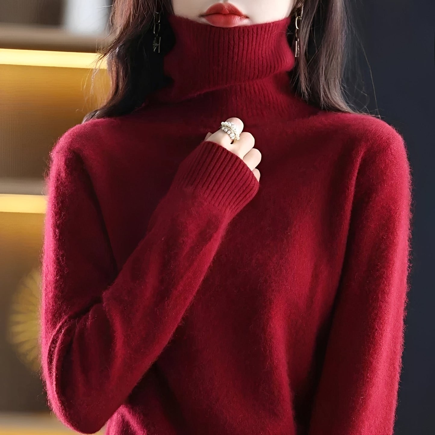 Letizia - Elegant turtleneck sweater