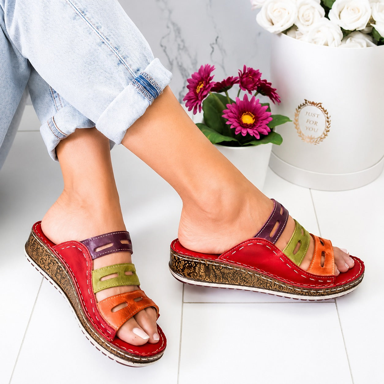 Christina - Vivid Leisure Sandals