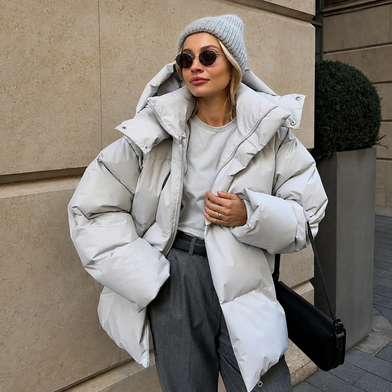 Natalia - Thick Jacket with Hood