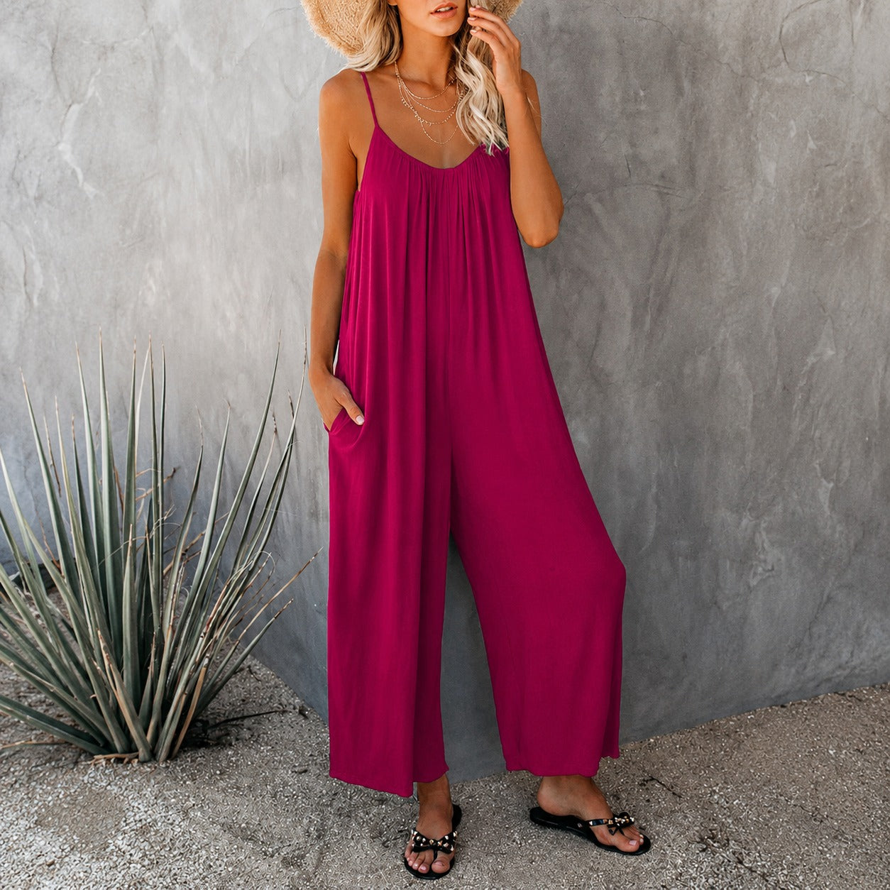Mahdi - Relaxed Jumpsuit with Pockets