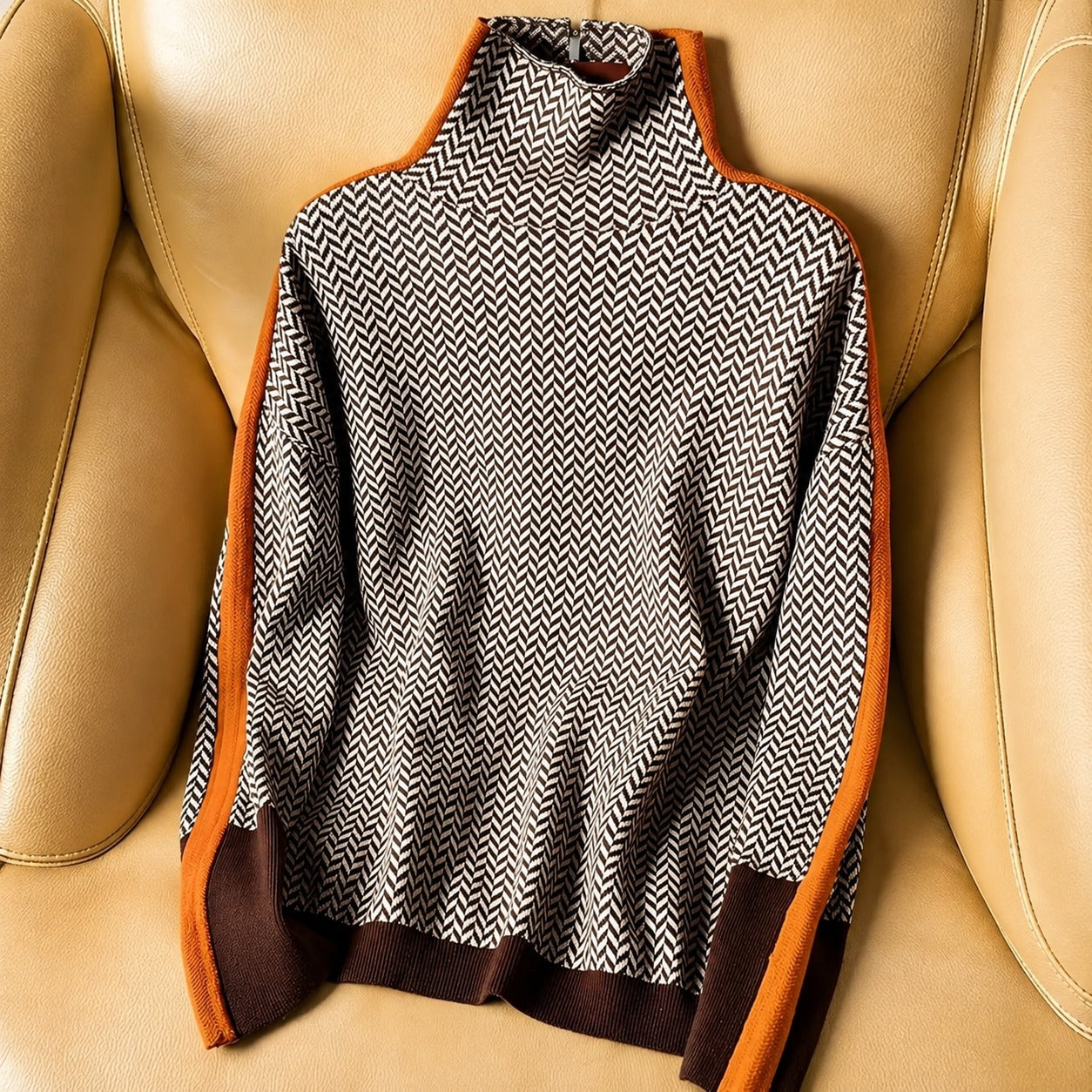 Anita - Stylish turtleneck sweater for women