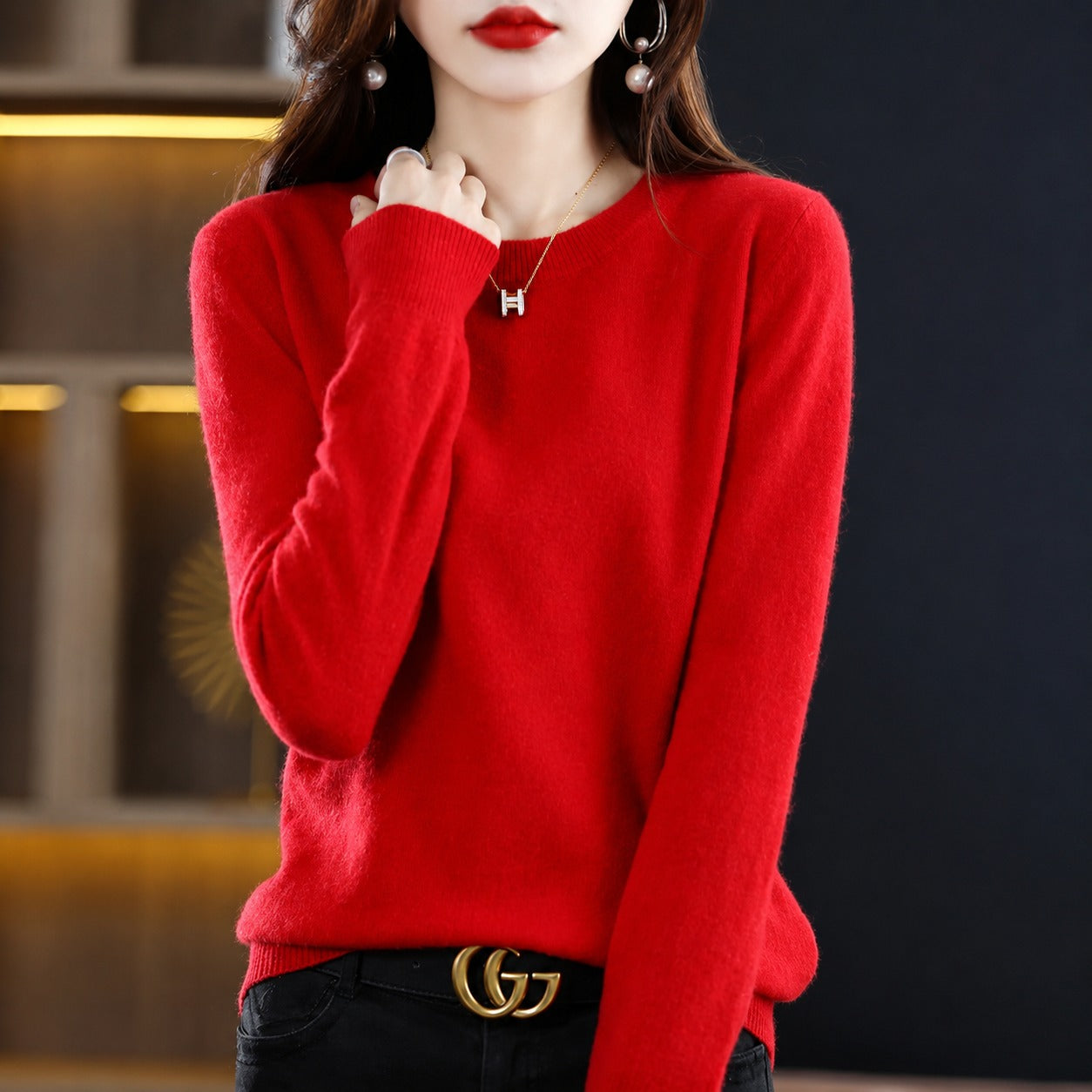 Gwenyth - Warm Colorful Sweater