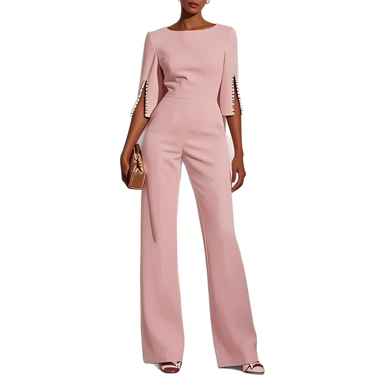 Carolane - Stylish tailored women's jumpsuit