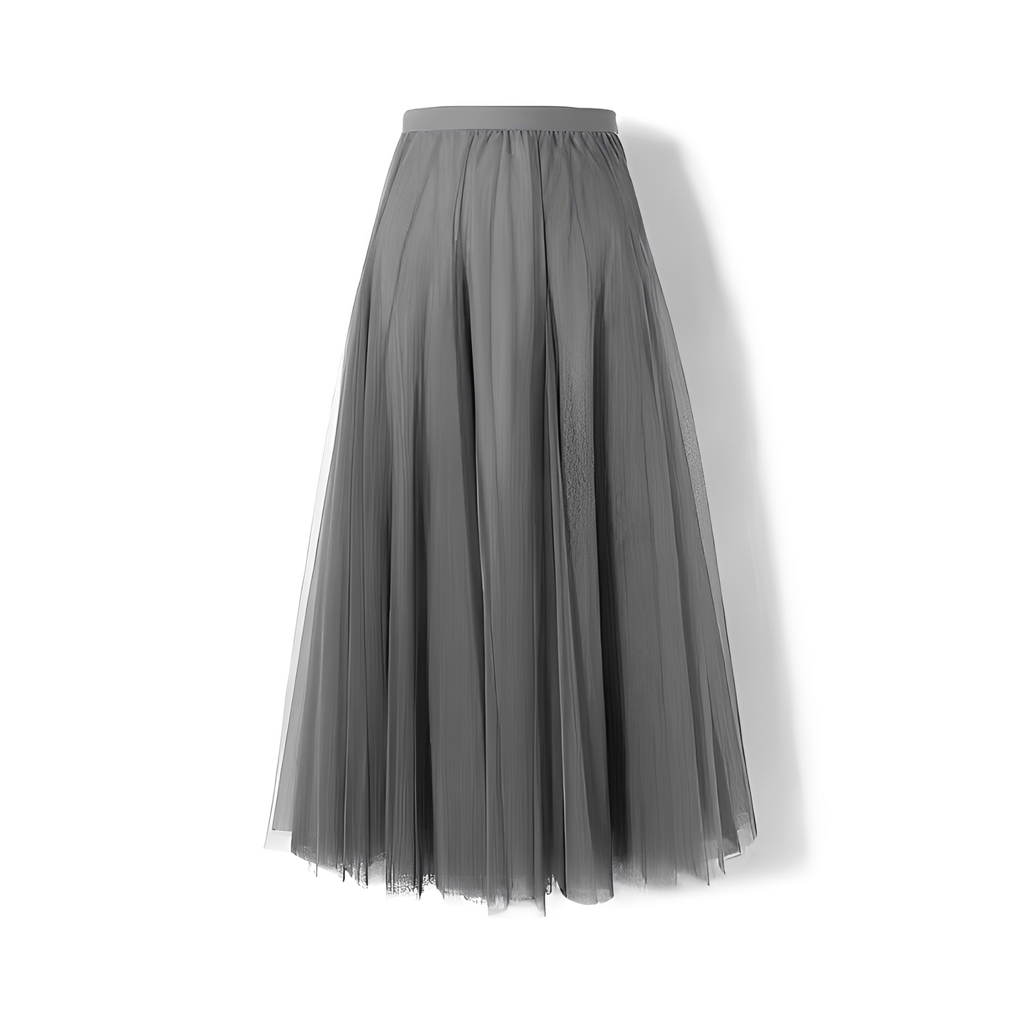 Maleah - Flowing, pleated midi skirt