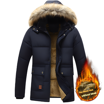 Crispian - Warm jacket with hood