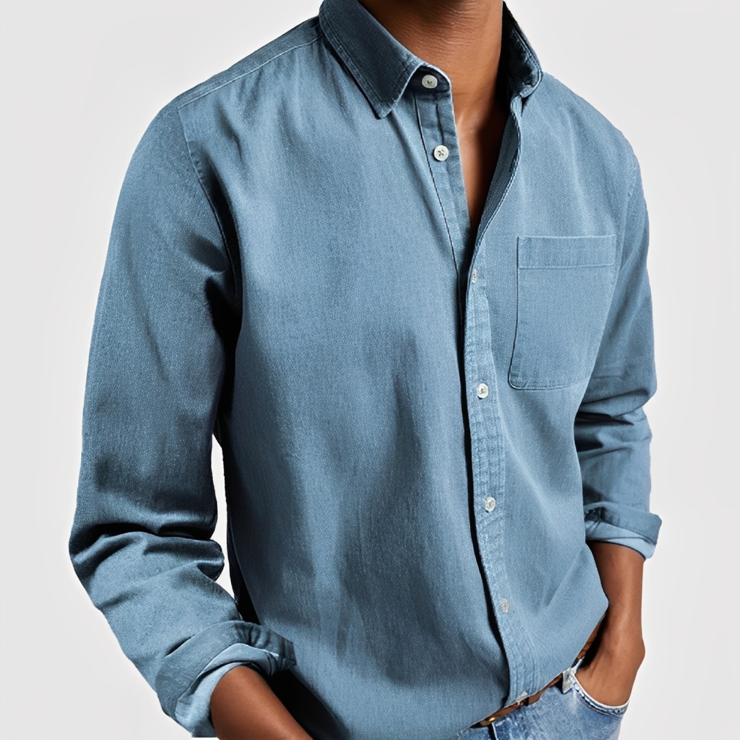Gauvain - Casual long-sleeve shirt for men