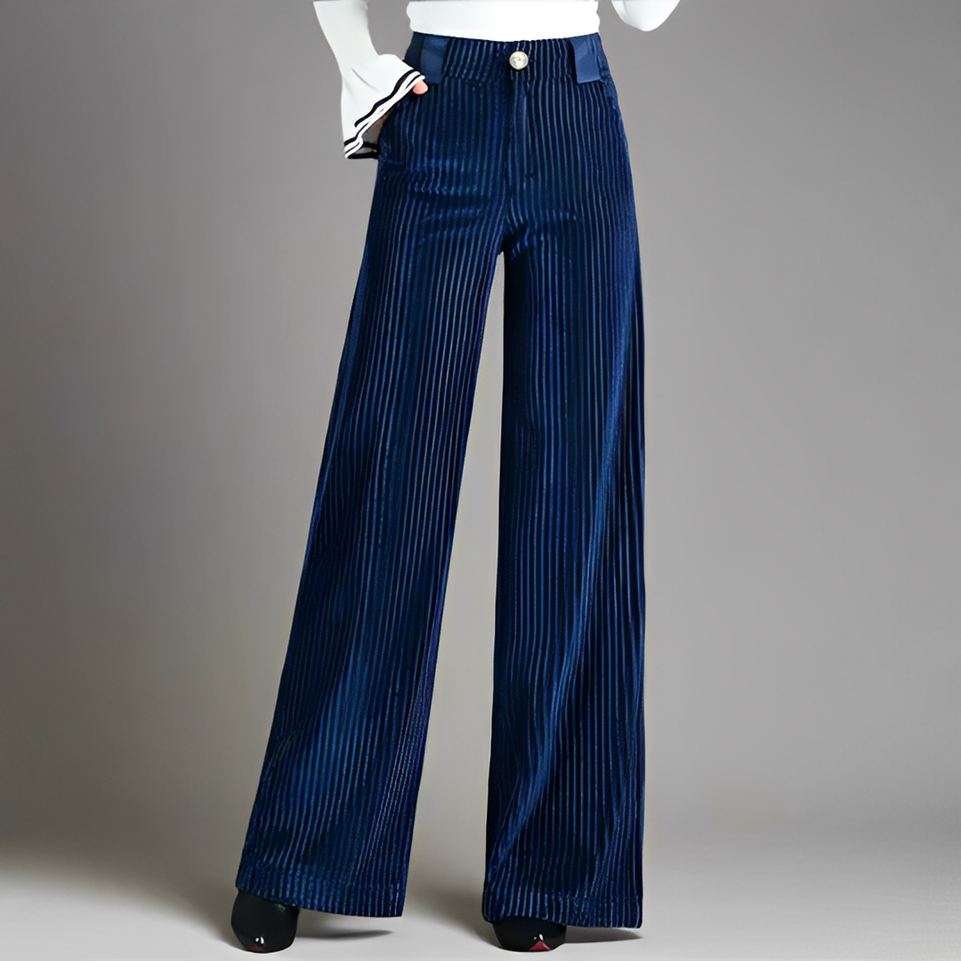 Victorine - Straight-cut Women's Pants