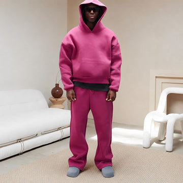 Marco - Casual set with oversized hoodie for men