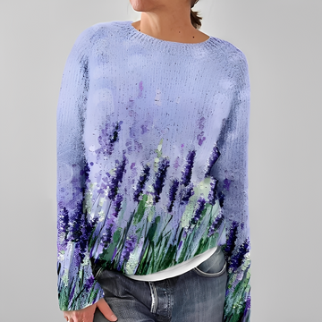 Liliane - Fashionable crew neck sweater