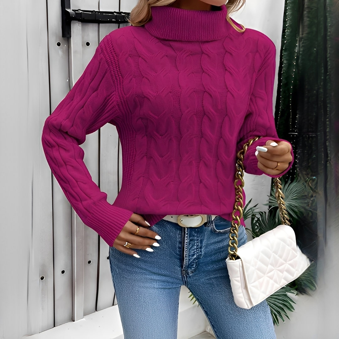 Amélie - Cozy and fashionable turtleneck sweater