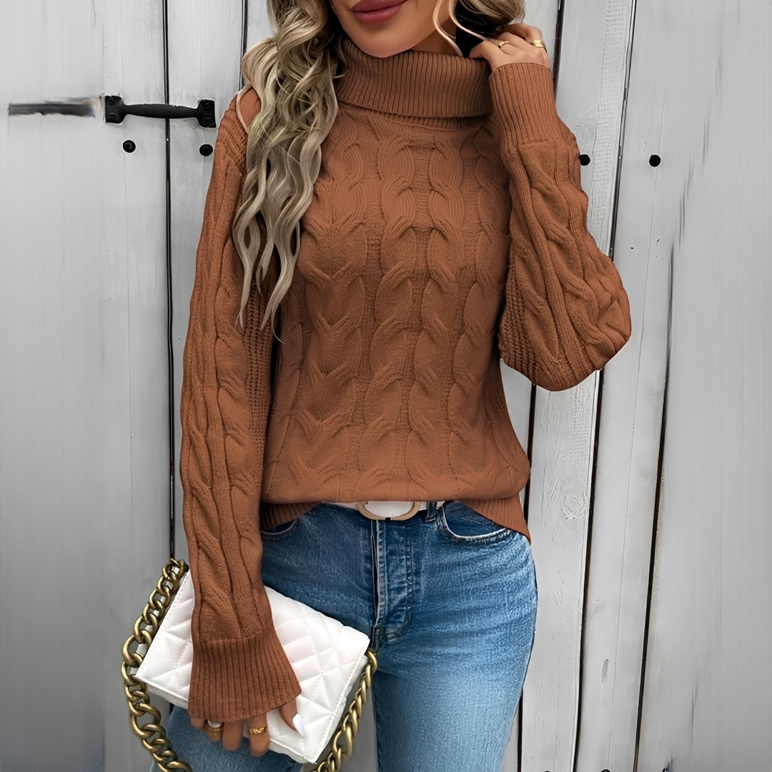 Amélie - Cozy and fashionable turtleneck sweater