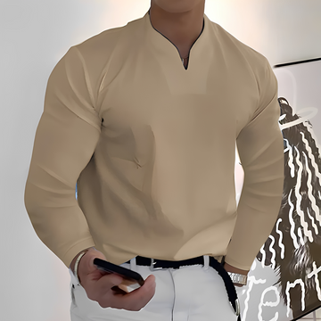 Corentin - Long-sleeved shirt, cozy and soft