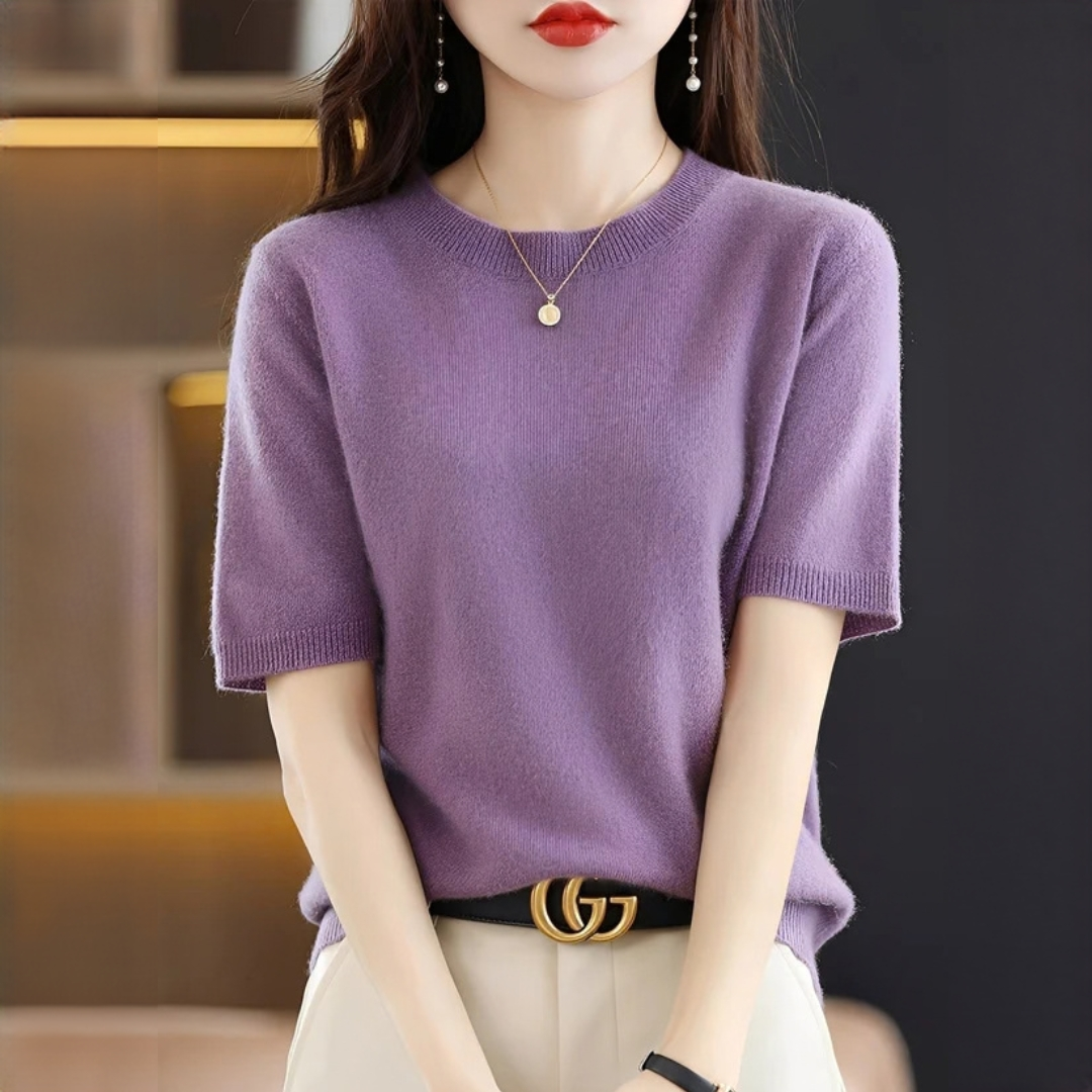 Blandine - Elegant and smooth T-shirt