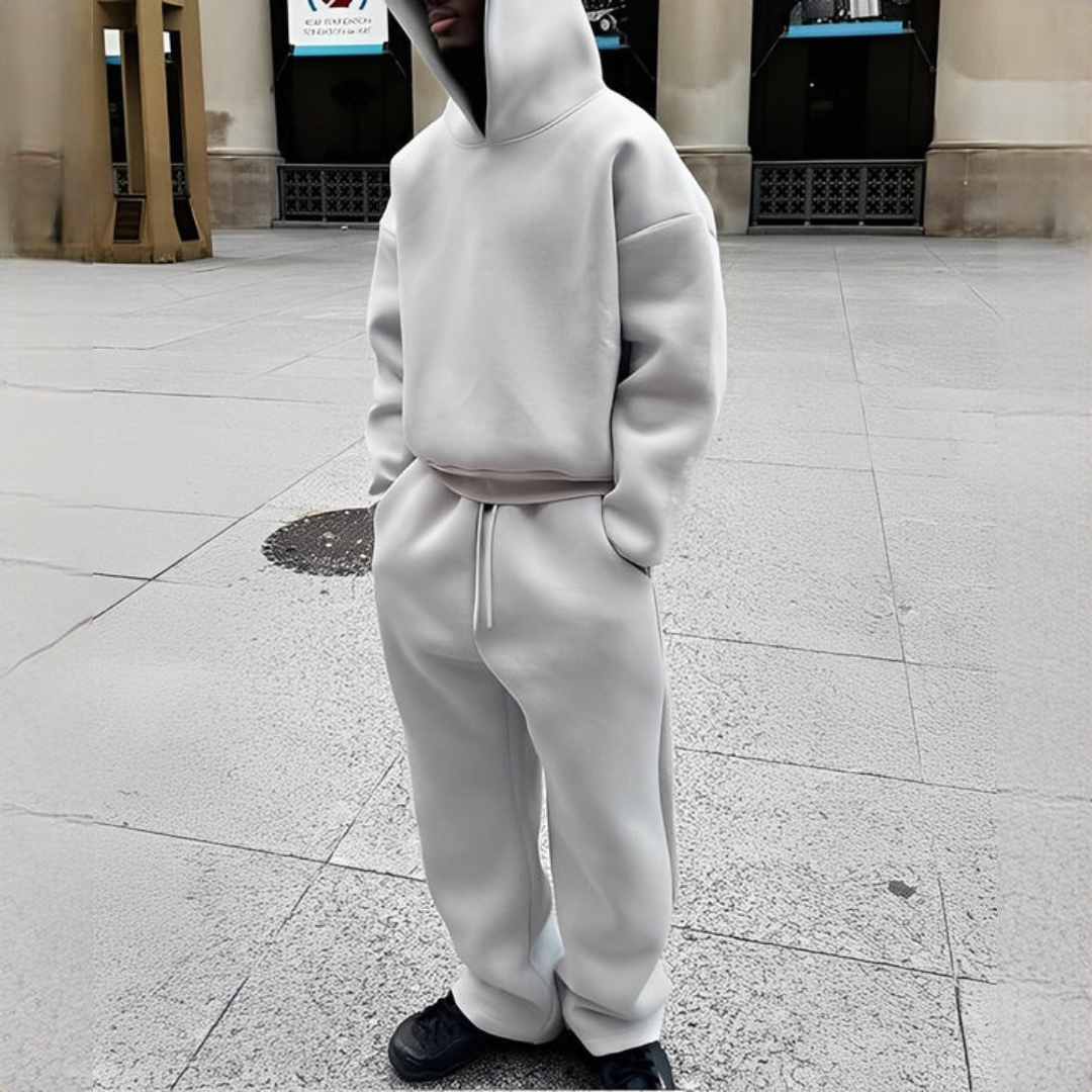 Marlon - Loose-fit hoodie and pants combo