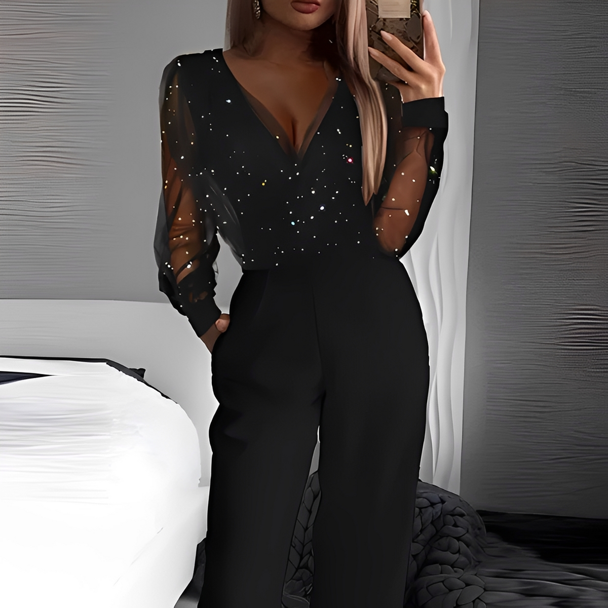 Arianna - Stylish V-neck jumpsuit