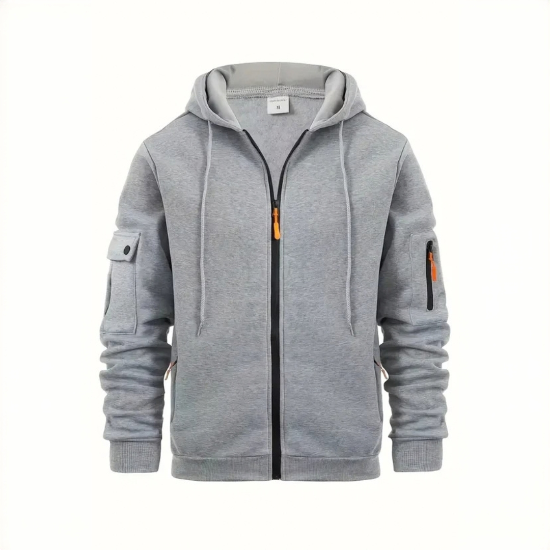 Rendon - Hooded zip-up sweatshirt