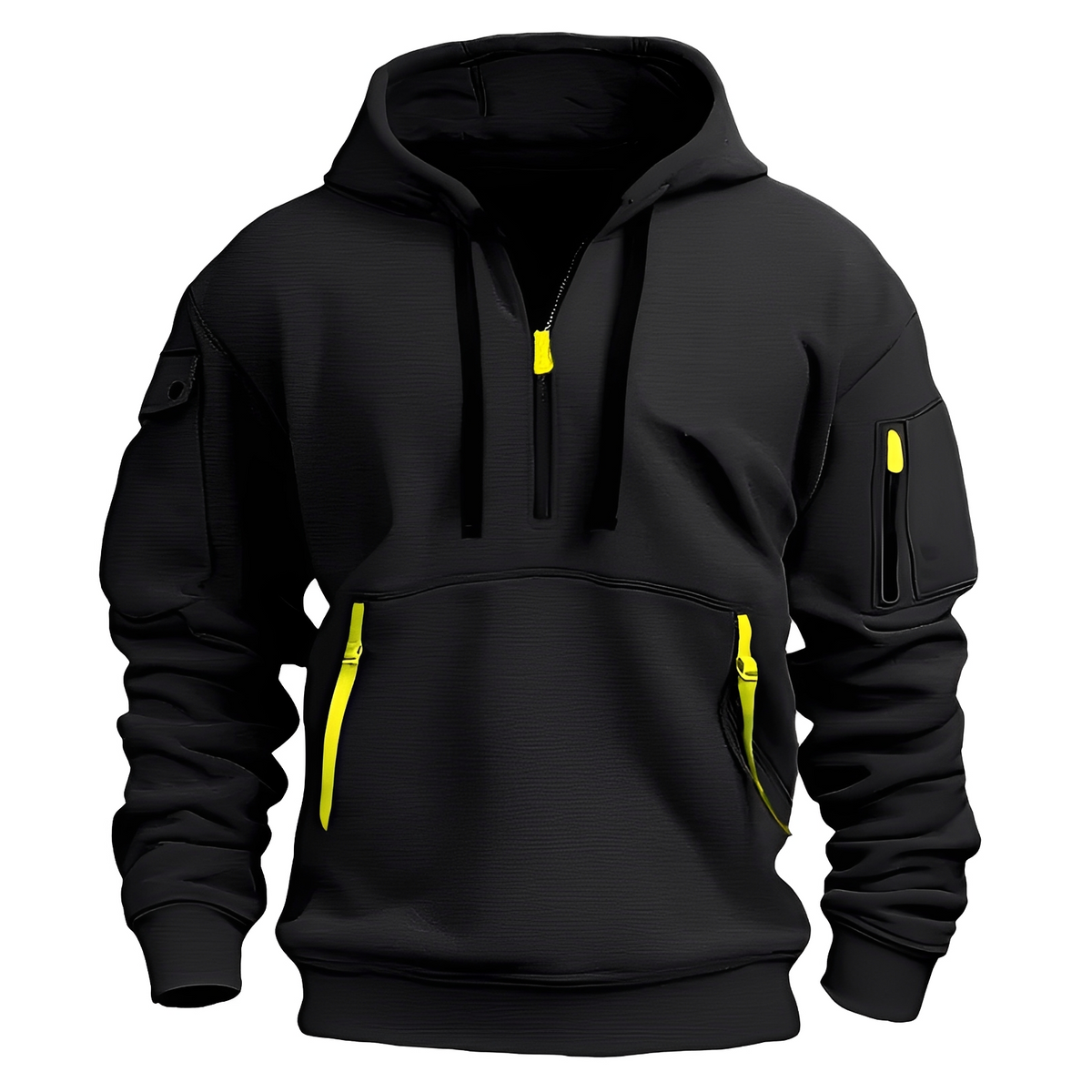 Norton - Sturdy half-zip hoodie
