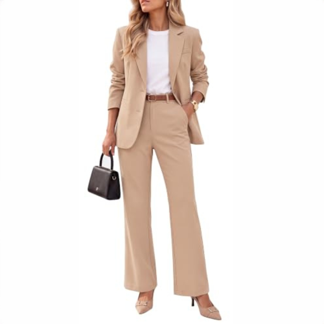Johara - Relaxed set with jacket and trousers