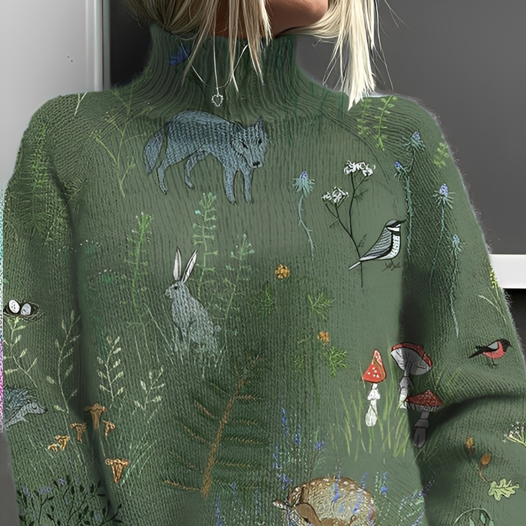 Amy - Sophisticated turtleneck sweater