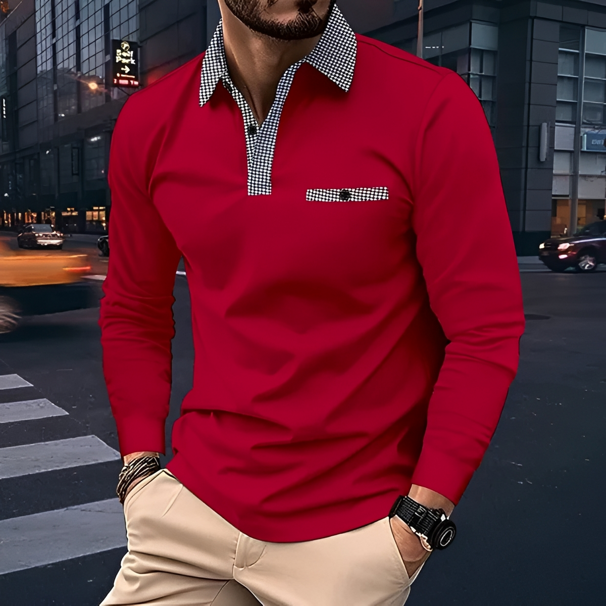 Dansel - Reliable long-sleeve shirt
