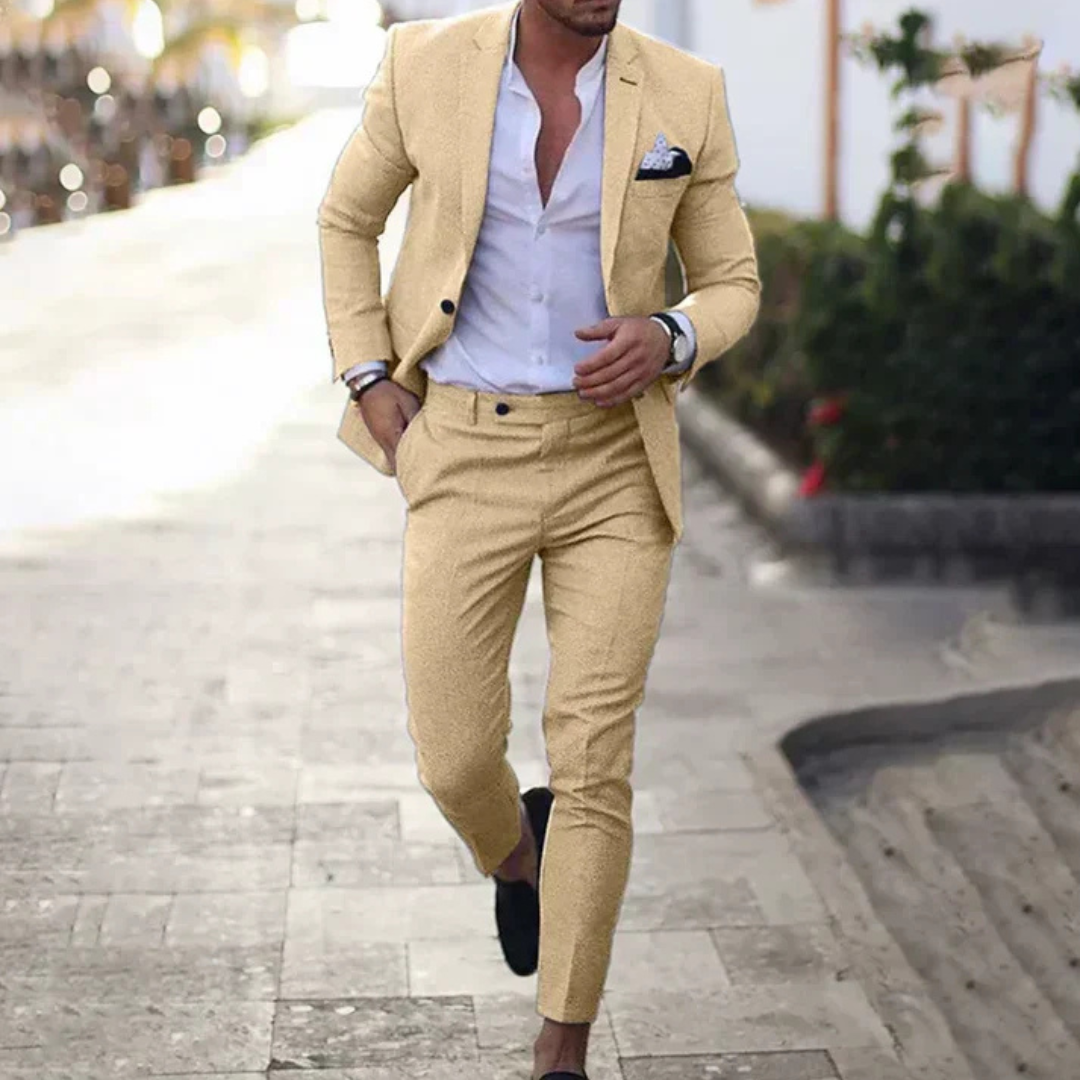 Asher - Casual suit set with trousers