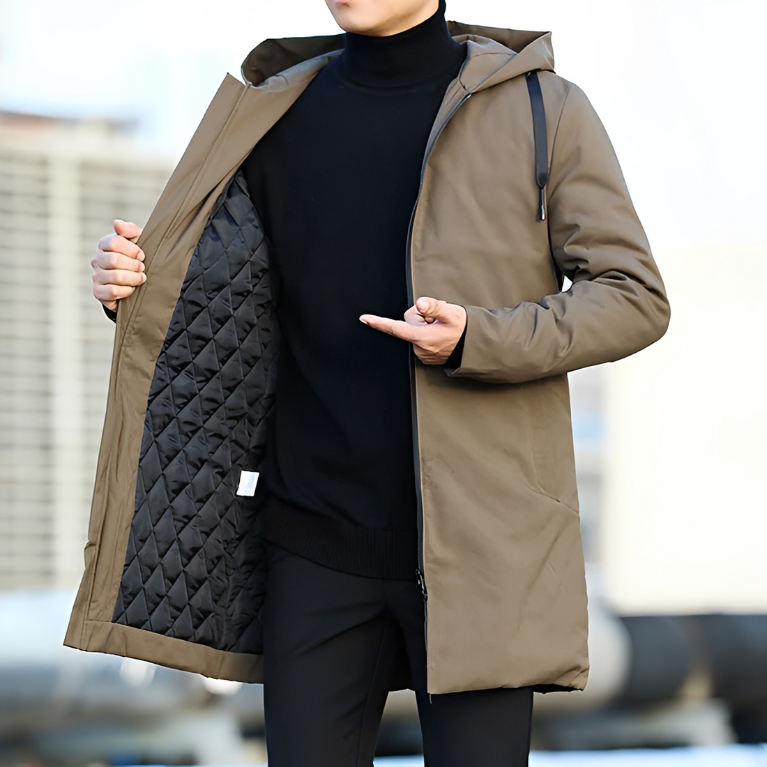 Jonas - Snug and warm winter coat