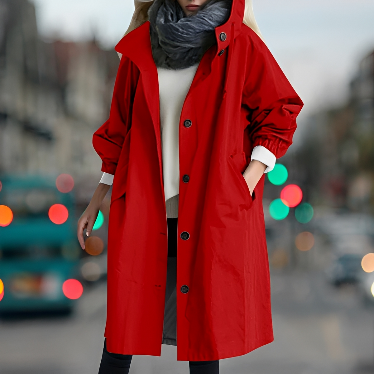 Ezza - Stylish and cozy raincoat