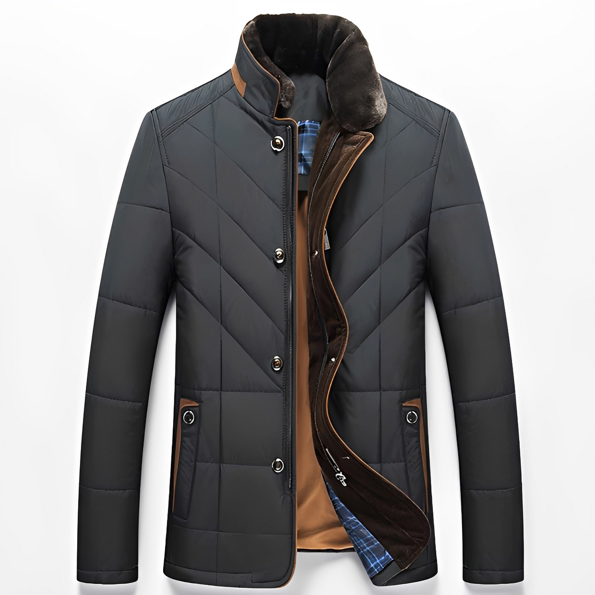 Johnson - Quilted, sleek and cozy jacket