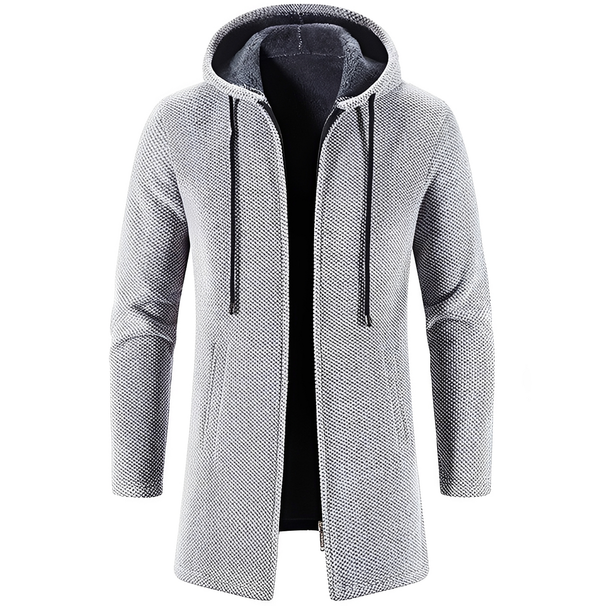 Reginald - Hooded jacket, cozy and snug