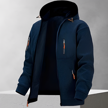 Simon - Durable and cozy jacket with hood
