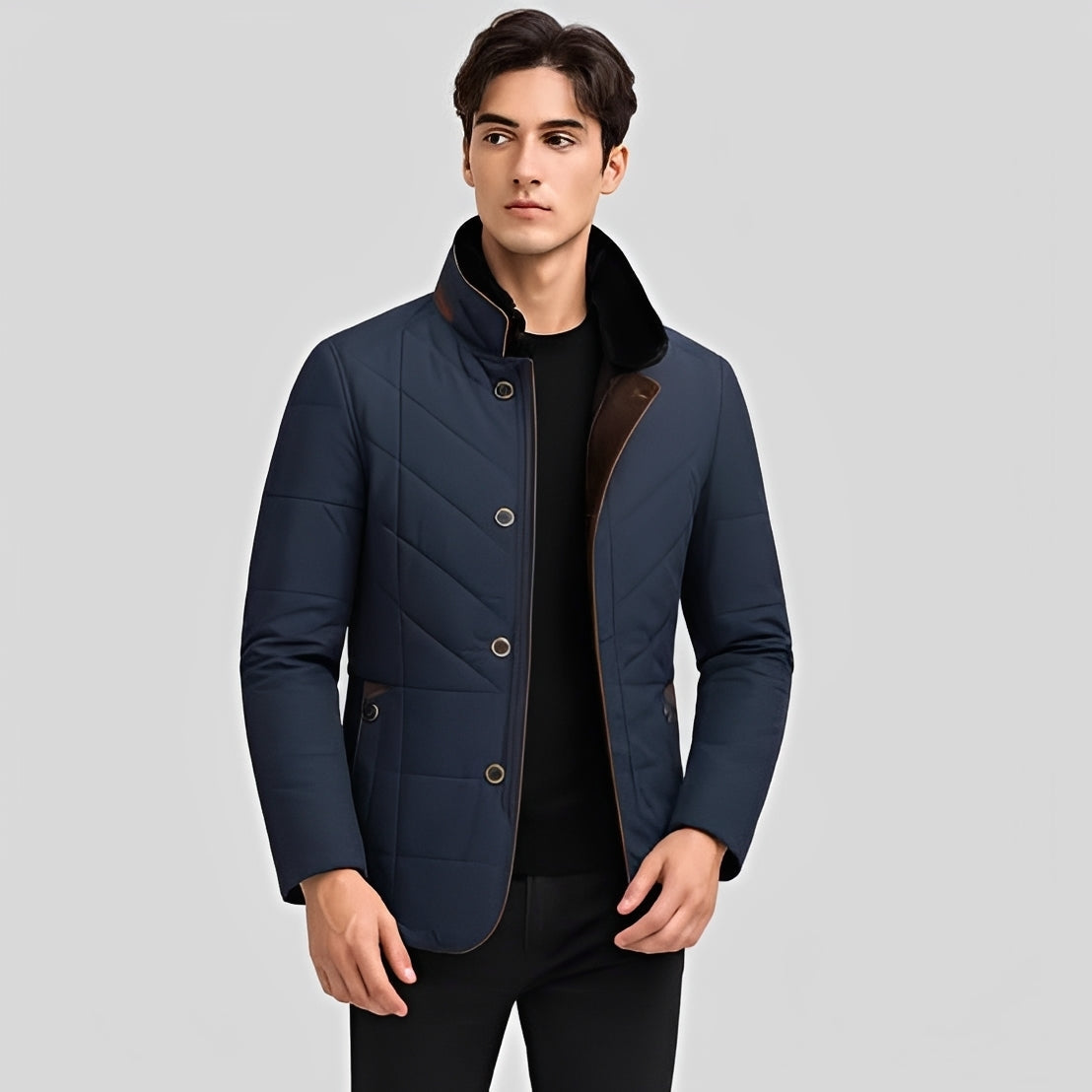 Johnson - Quilted, sleek and cozy jacket