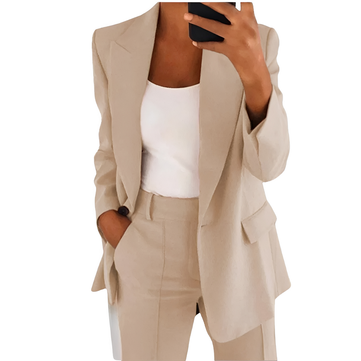 Johara - Relaxed set with jacket and trousers