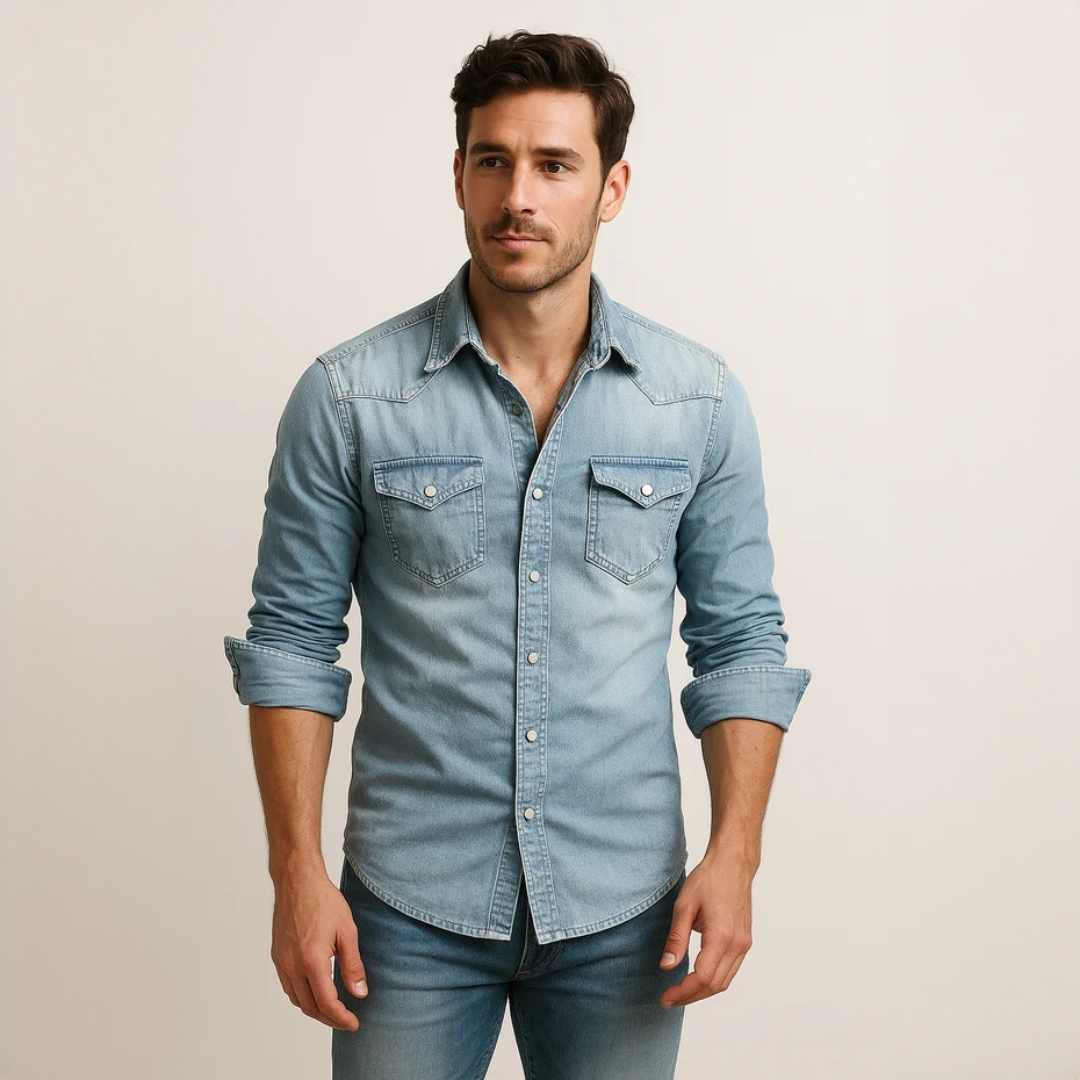 Yael - Casual long-sleeve shirt