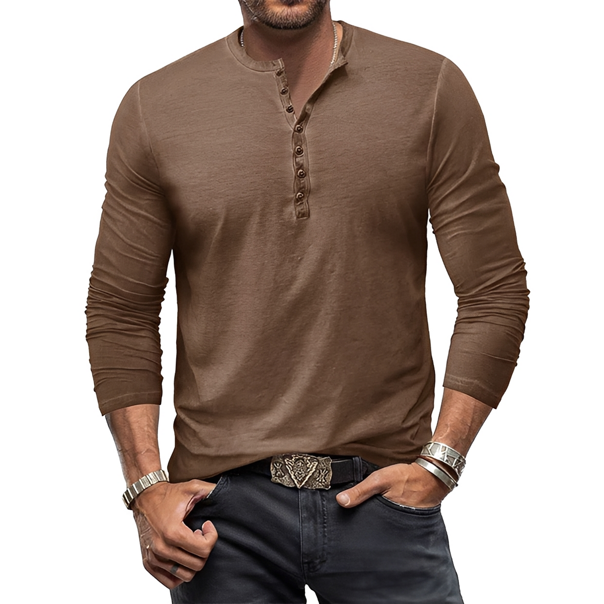Clifford - Timeless shirt with button closure