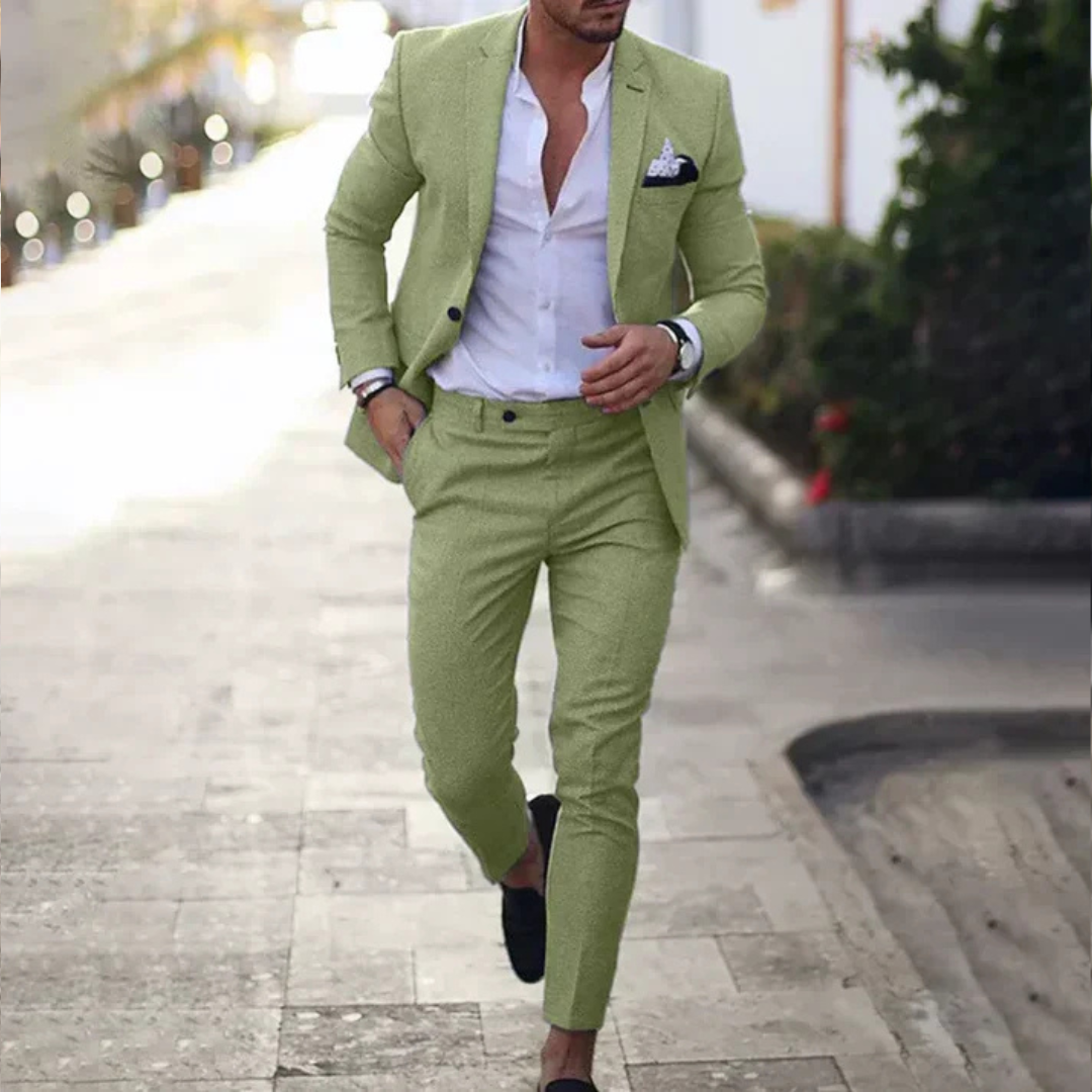 Asher - Casual suit set with trousers