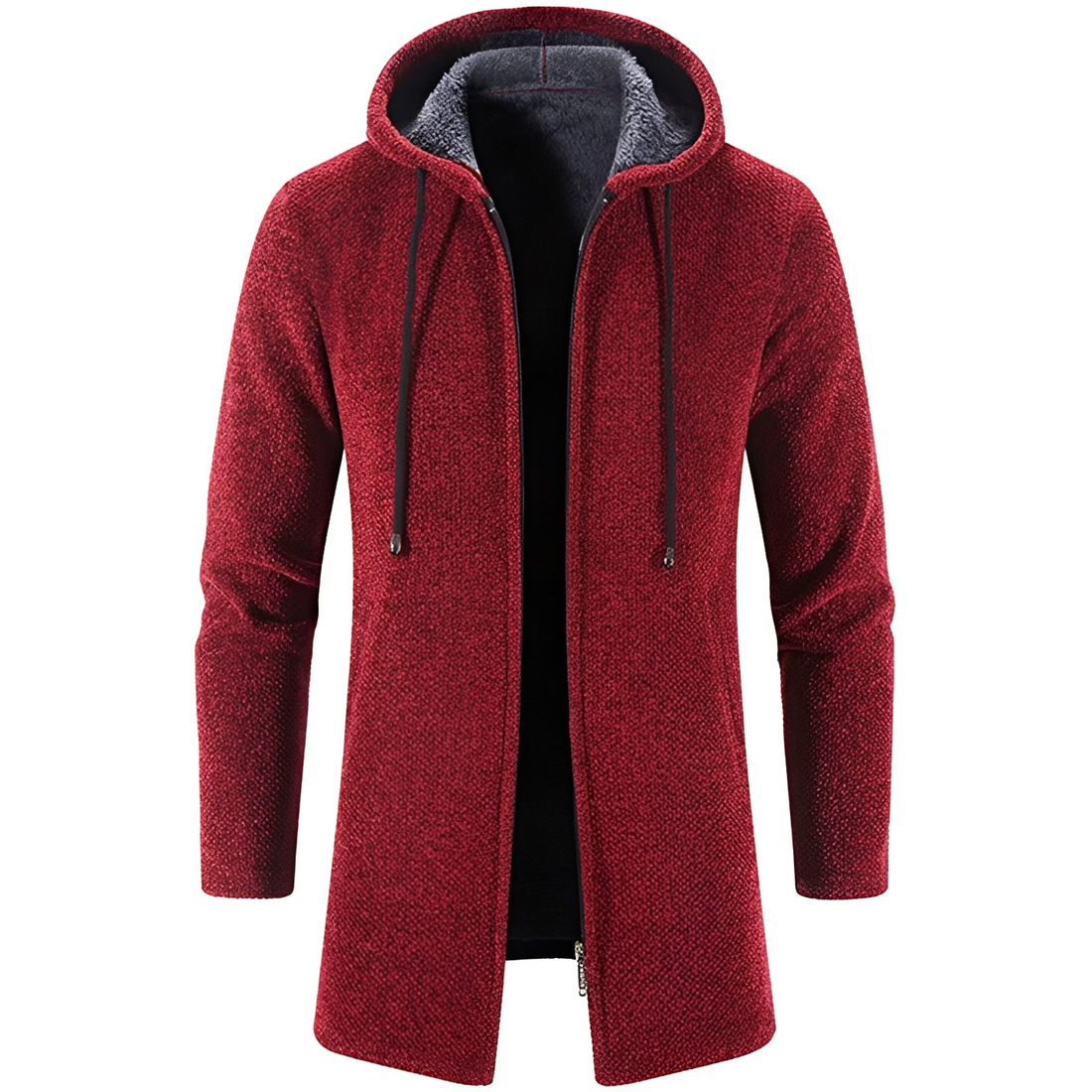 Reginald - Hooded jacket, cozy and snug