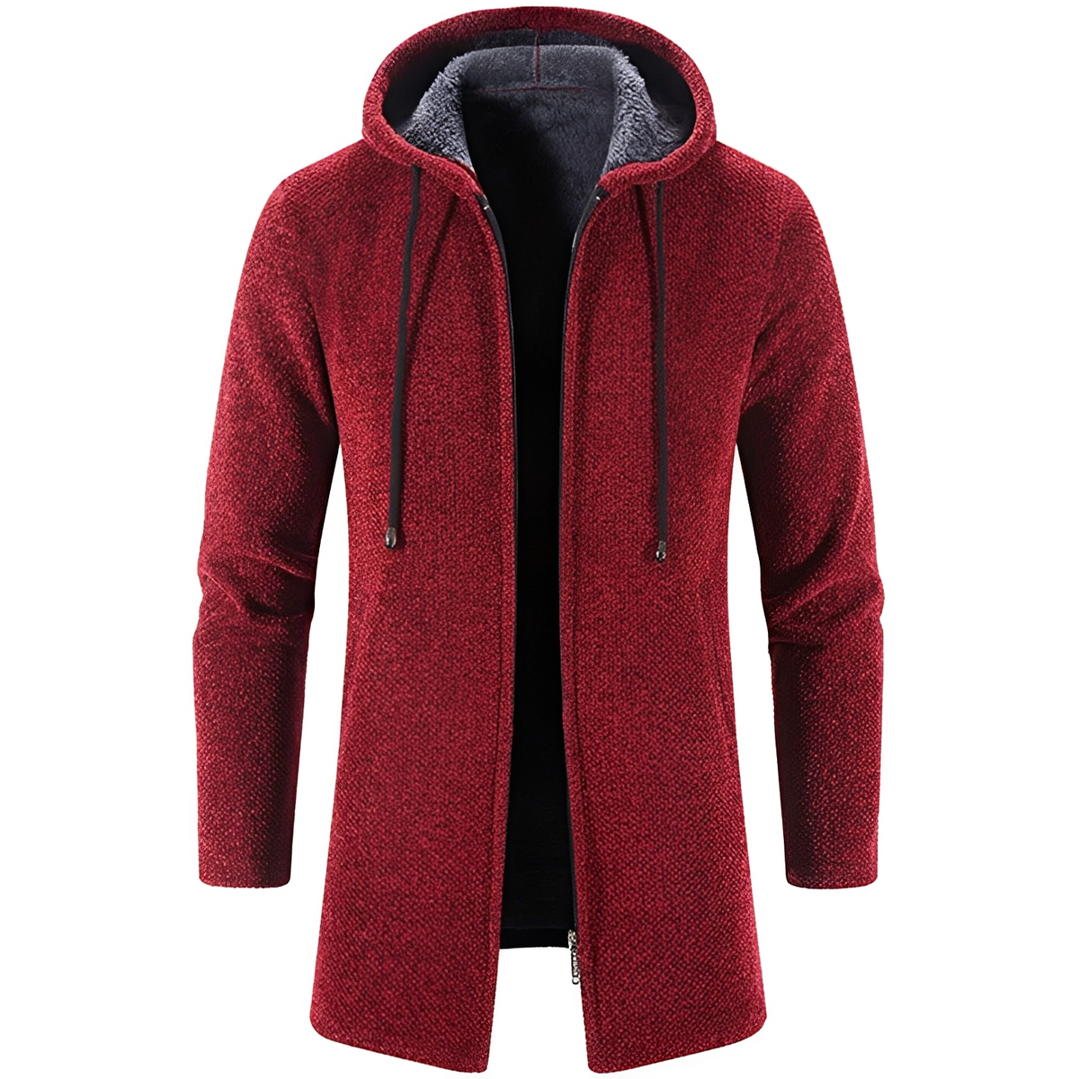 Reginald - Hooded jacket, cozy and snug