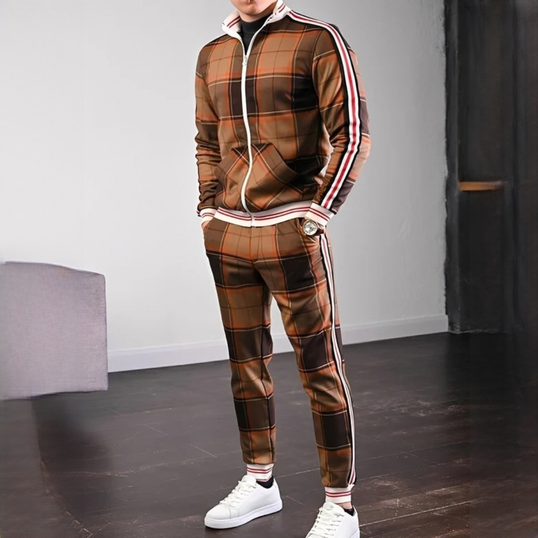 Neal - Trendy set of checkered pants