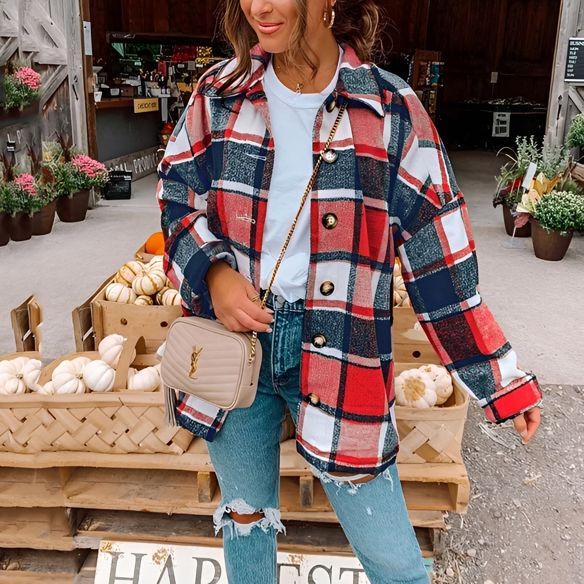 Anna - Stylish and cozy oversized shirt