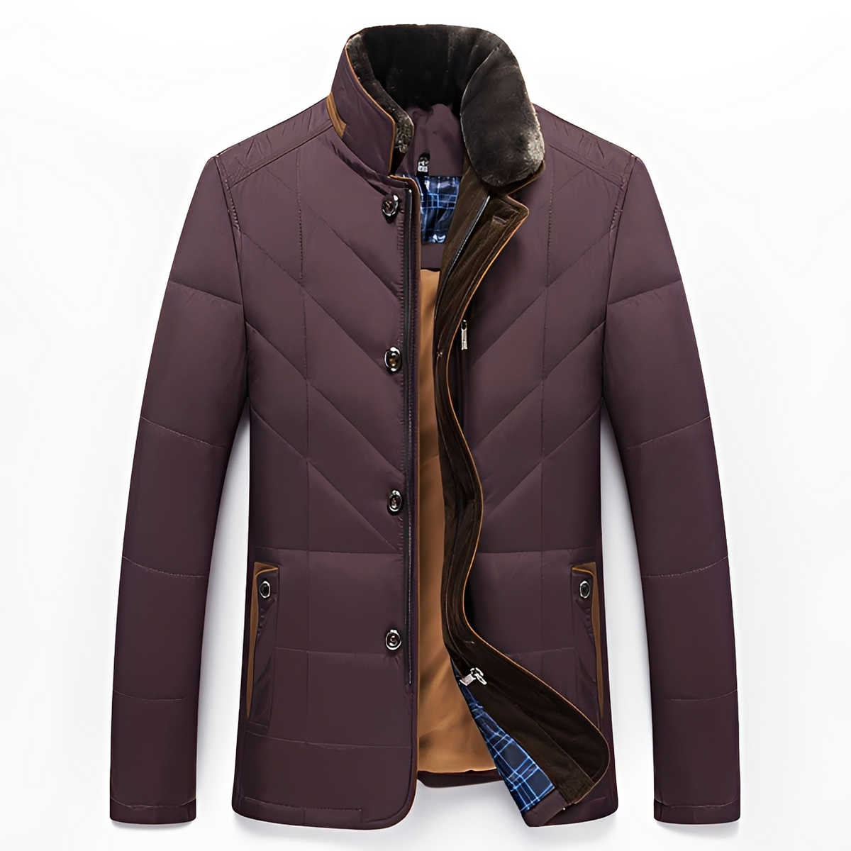 Johnson - Quilted, sleek and cozy jacket
