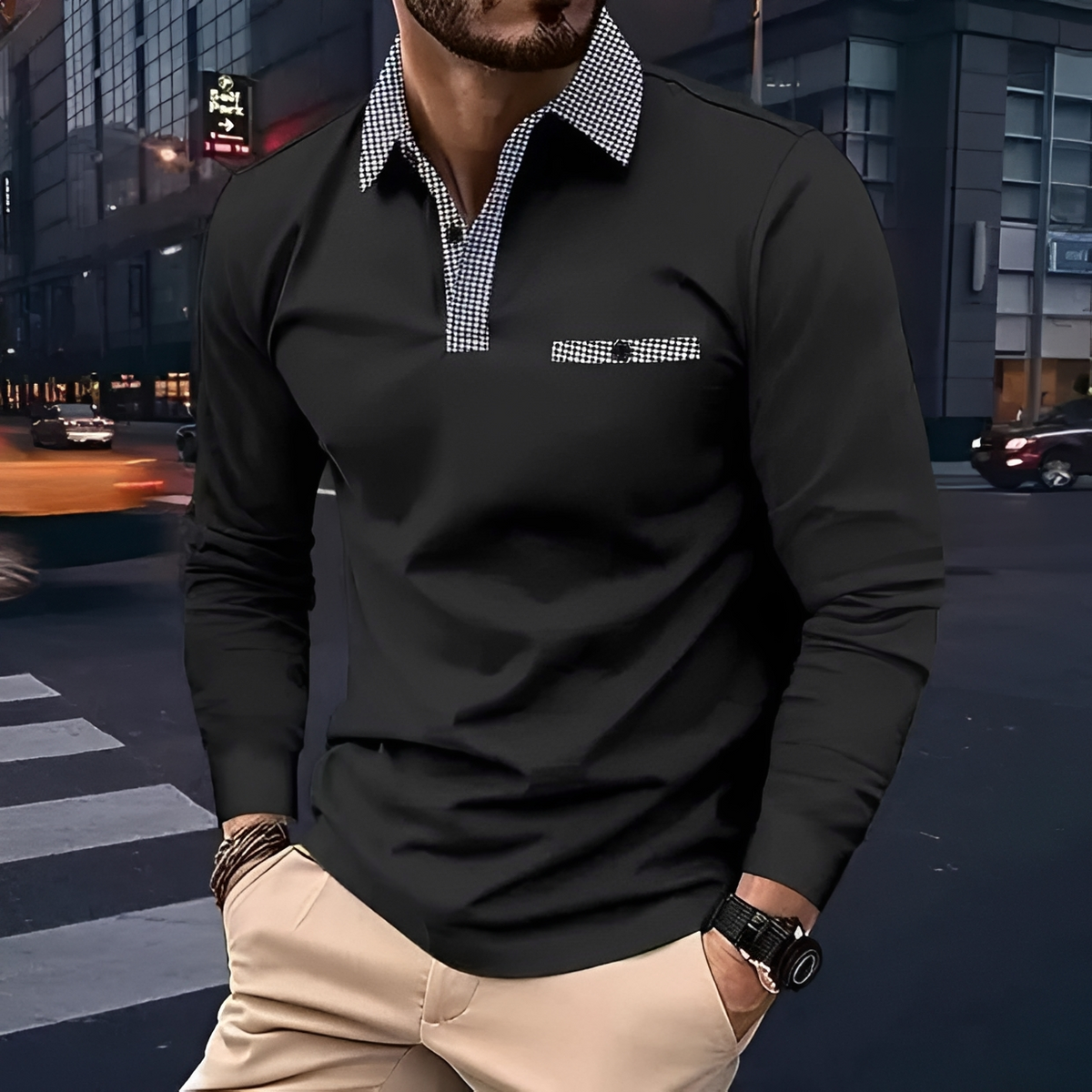 Dansel - Reliable long-sleeve shirt
