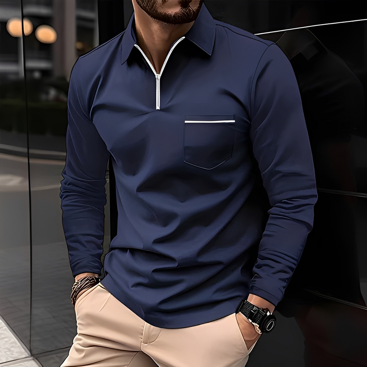 Randelle - Casual shirt with long sleeves