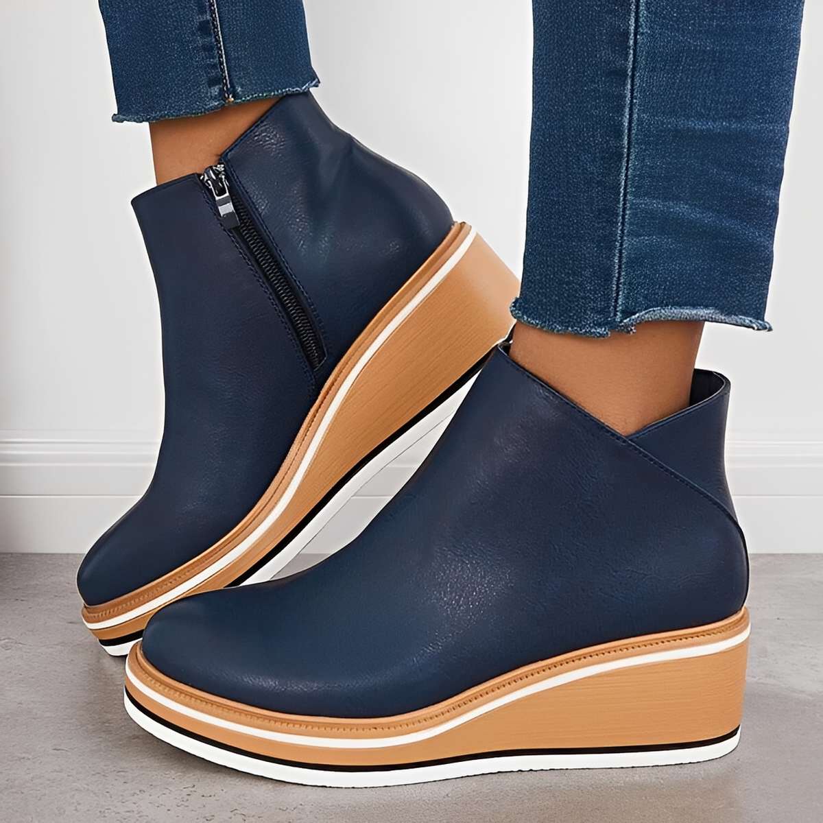 Nicole - Stylish and laid-back ankle boots