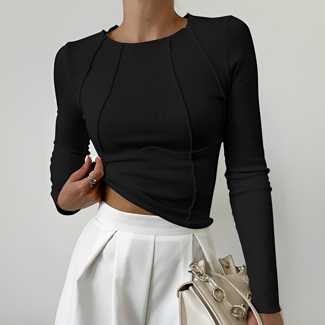Leonie - Stylish long-sleeve shirt