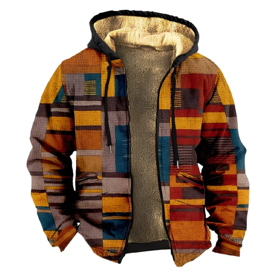 Malvin - Hooded jacket with a retro look