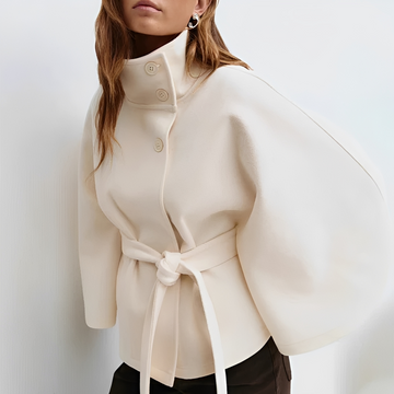 Loraine - Stylish and comfortable coat with belt